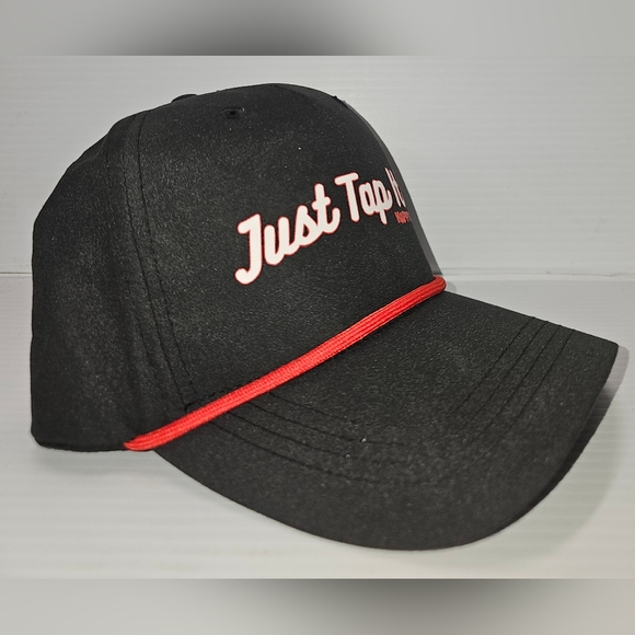 Happy Gilmore Just Tap It In Golf Hat/Dad Hat Snapback Blk-Red NEW w/Tag - Picture 5 of 10